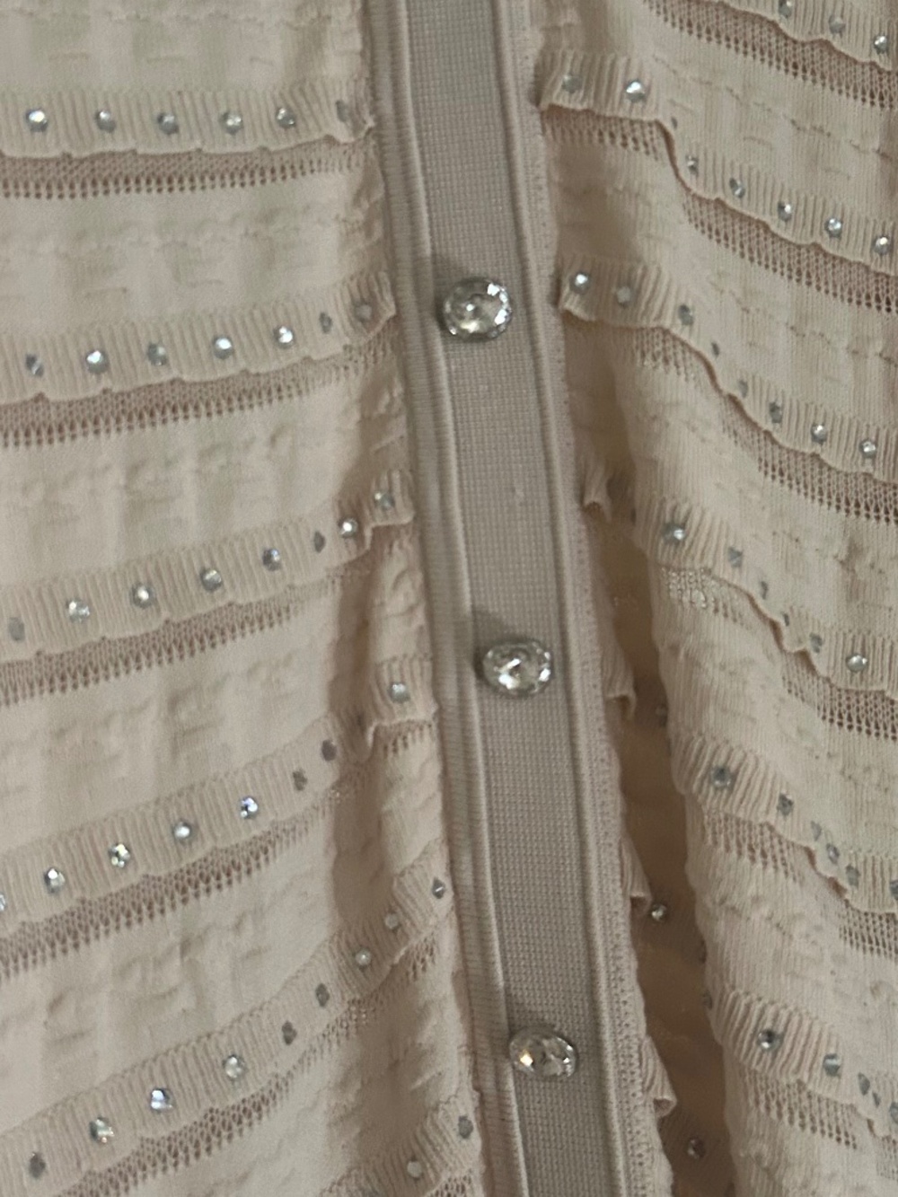 Sandro knit and sequined dress - Picture 2 of 4